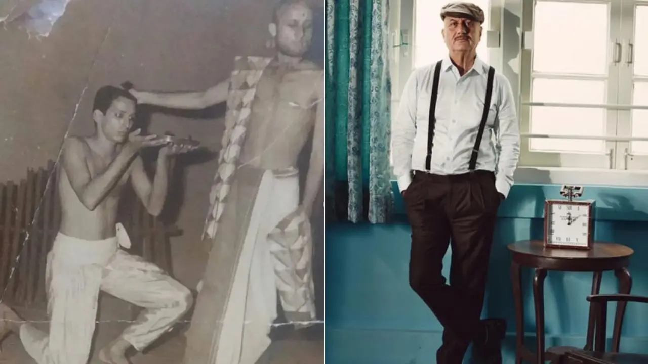 Anupam Kher reminisces about his first step into Mumbai in 1975, marking 50 years in the city