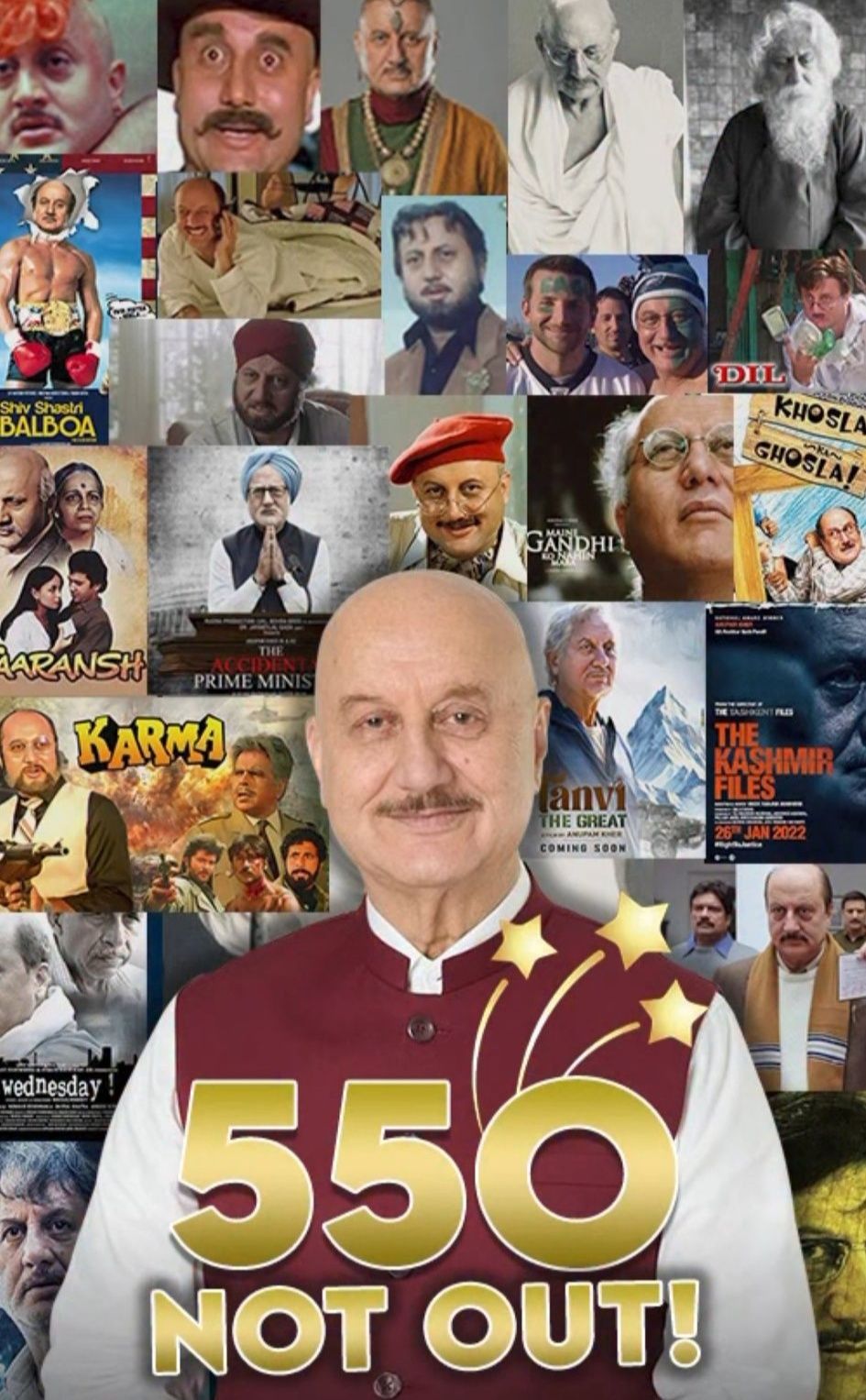 Anupam Kher, `marathon man of Indian cinema`, starts Khosla Ka Ghosla 2